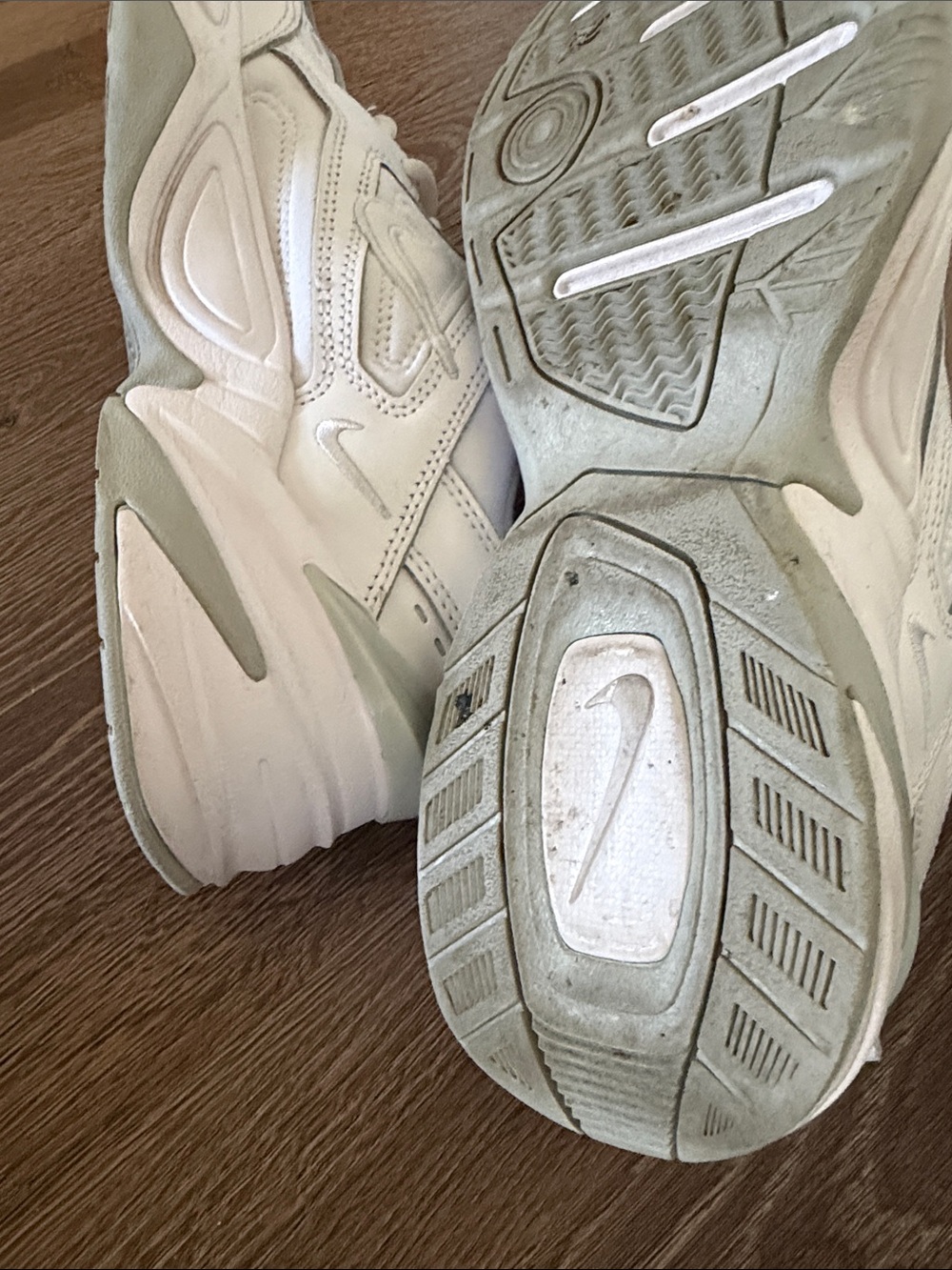 Nike White Chunky Dad Sneakers - Picture 7 of 7